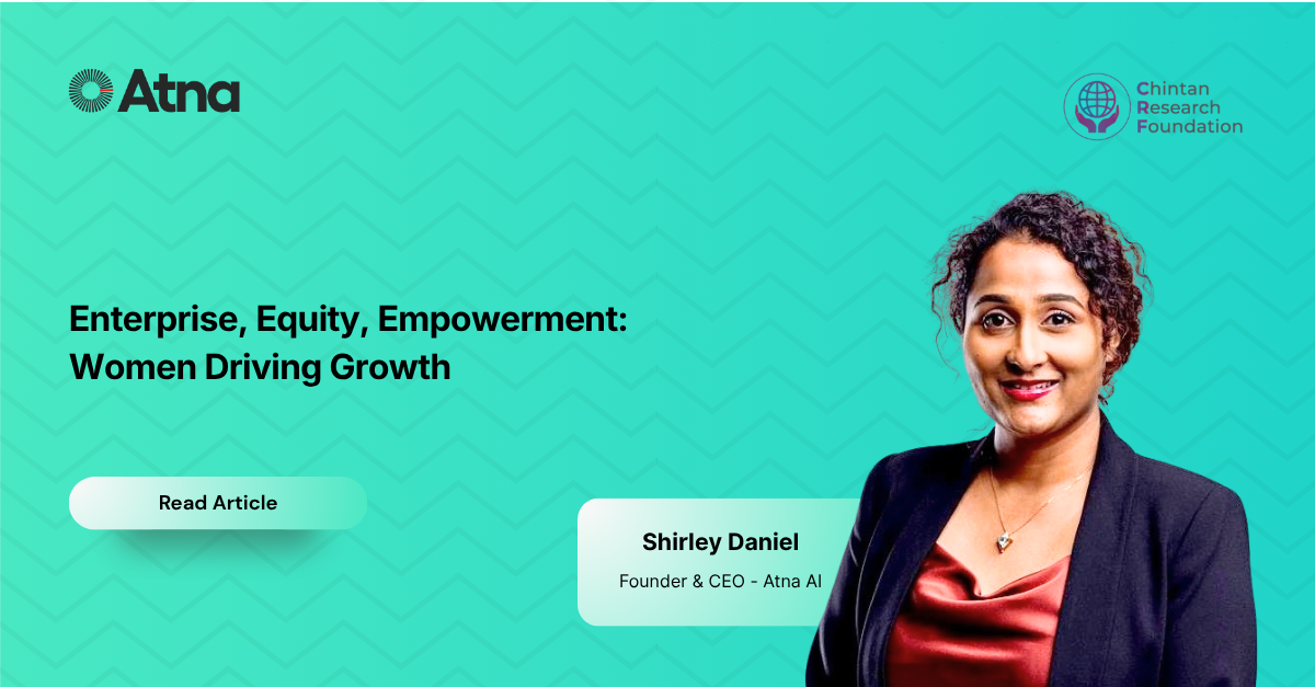 Atna CEO Shirley Daniel Joins  Sashakt Naari, Viksit Bharat Conference